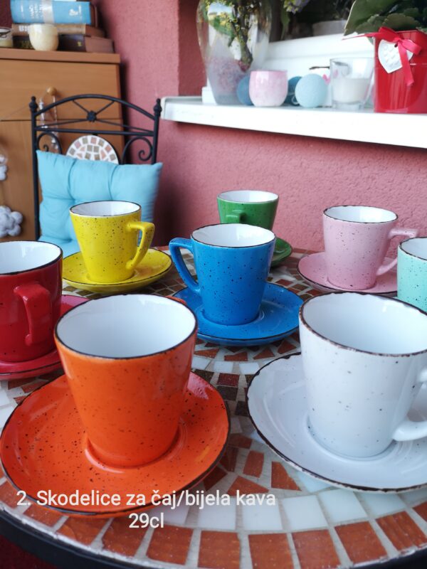 Tea/white coffee Ena Rainbow (6 set)