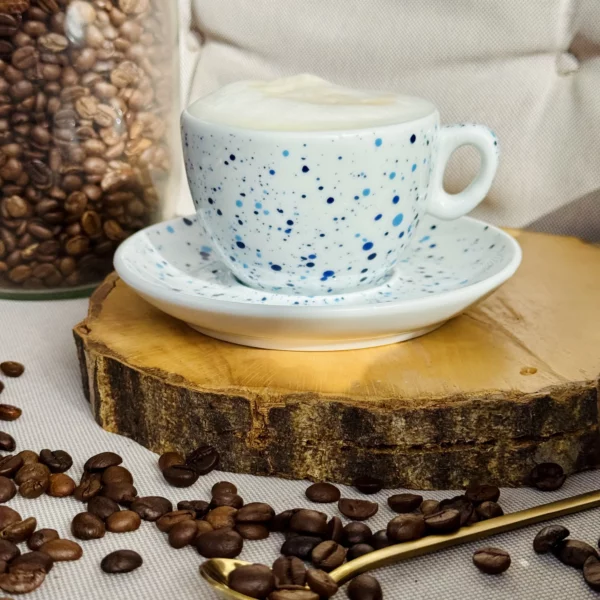 Cappuccino Blue Dots 0,17l (6 Set) - Image 5