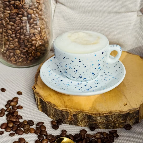 Cappuccino Blue Dots 0,17l (6 Set) - Image 6