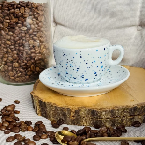 Cappuccino Blue Dots 0,17l (6 Set) - Image 7