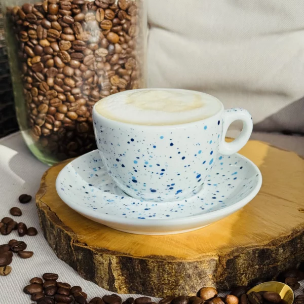 Cappuccino Blue Dots 0,17l (6 Set) - Image 3