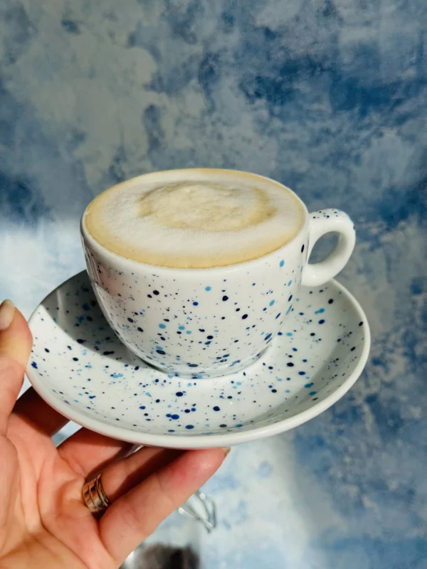 Cappuccino Blue Dots 0,17l (6 Set) - Image 4